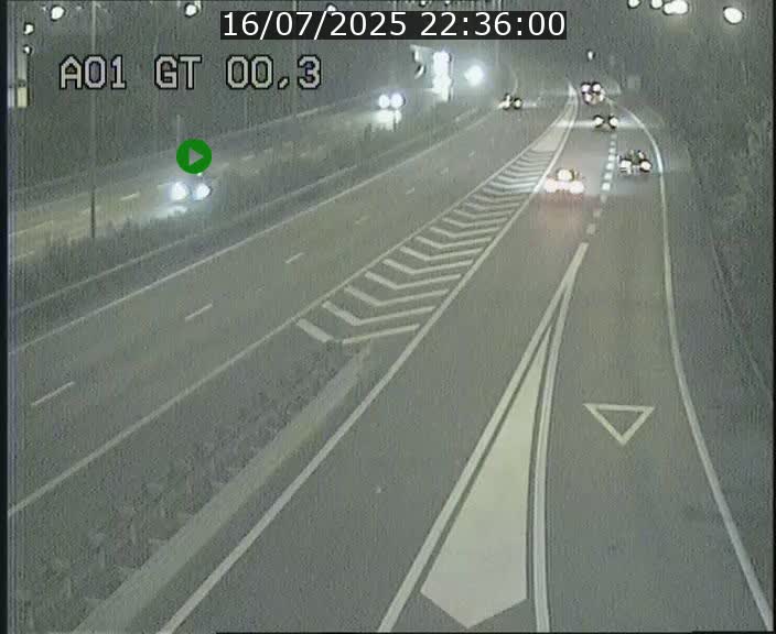 Traffic live webcam Luxembourg Croix de Gasperich - A1 direction Kirchberg - BK 0.3