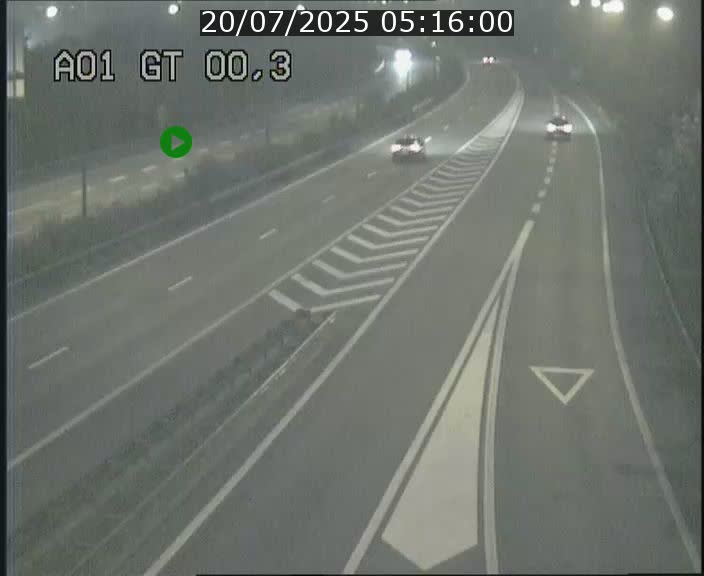 Traffic live webcam Luxembourg Croix de Gasperich - A1 direction Kirchberg - BK 0.3