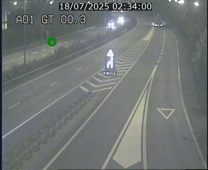 Traffic live webcam Luxembourg Croix de Gasperich - A1 direction Kirchberg - BK 0.3