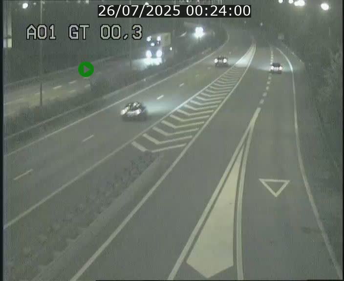 Traffic live webcam Luxembourg Croix de Gasperich - A1 direction Kirchberg - BK 0.3