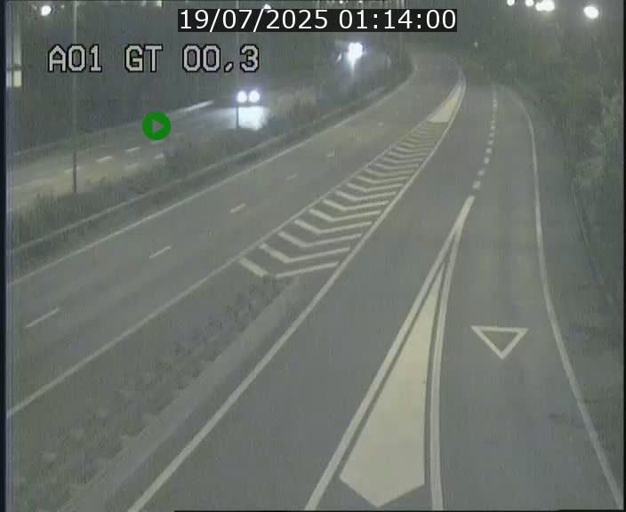 Traffic live webcam Luxembourg Croix de Gasperich - A1 direction Kirchberg - BK 0.3