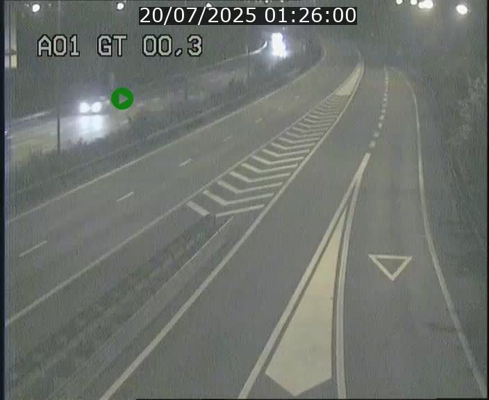 Traffic live webcam Luxembourg Croix de Gasperich - A1 direction Kirchberg - BK 0.3