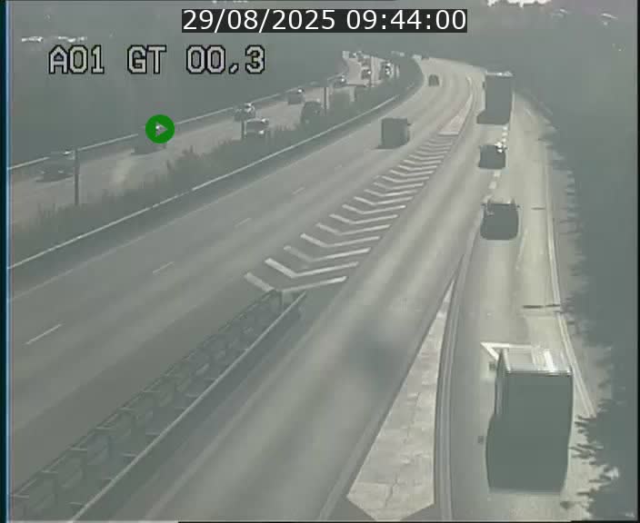 Traffic live webcam Luxembourg Croix de Gasperich - A1 direction Kirchberg - BK 0.3
