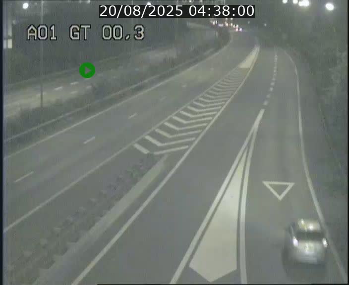 Traffic live webcam Luxembourg Croix de Gasperich - A1 direction Kirchberg - BK 0.3