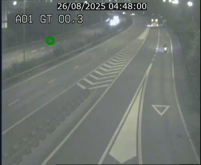 Traffic live webcam Luxembourg Croix de Gasperich - A1 direction Kirchberg - BK 0.3