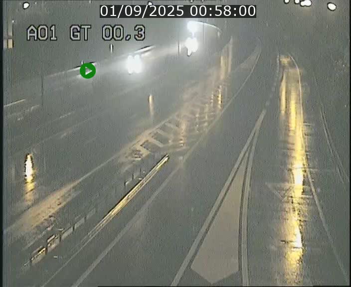 Traffic live webcam Luxembourg Croix de Gasperich - A1 direction Kirchberg - BK 0.3