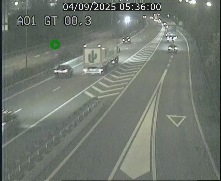 Traffic live webcam Luxembourg Croix de Gasperich - A1 direction Kirchberg - BK 0.3