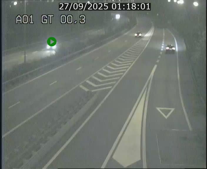Traffic live webcam Luxembourg Croix de Gasperich - A1 direction Kirchberg - BK 0.3