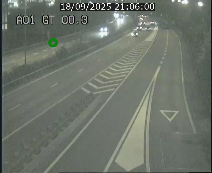 Traffic live webcam Luxembourg Croix de Gasperich - A1 direction Kirchberg - BK 0.3