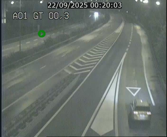 Traffic live webcam Luxembourg Croix de Gasperich - A1 direction Kirchberg - BK 0.3