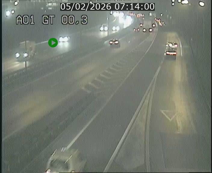 <h2>Traffic live webcam Luxembourg Croix de Gasperich - A1 direction Kirchberg - BK 0.3</h2>