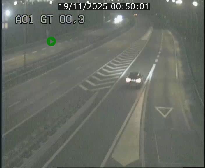 Traffic live webcam Luxembourg Croix de Gasperich - A1 direction Kirchberg - BK 0.3