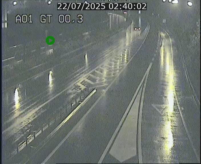 Traffic live webcam Luxembourg Croix de Gasperich - A1 direction Kirchberg - BK 0.3