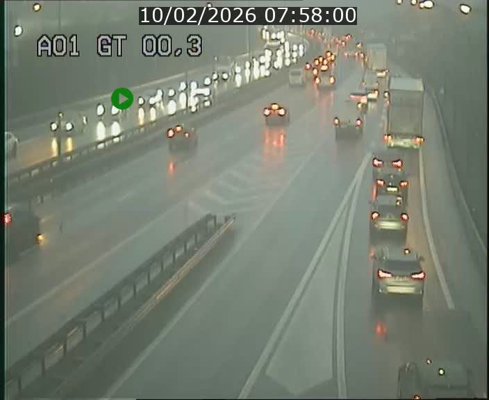 <h2>Traffic live webcam Luxembourg Croix de Gasperich - A1 direction Kirchberg - BK 0.3</h2>