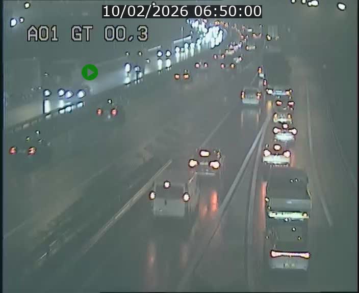 <h2>Traffic live webcam Luxembourg Croix de Gasperich - A1 direction Kirchberg - BK 0.3</h2>