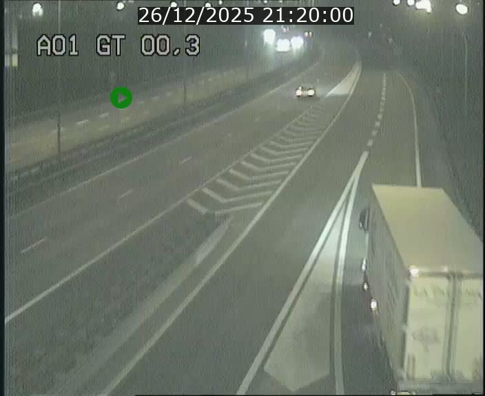 Traffic live webcam Luxembourg Croix de Gasperich - A1 direction Kirchberg - BK 0.3