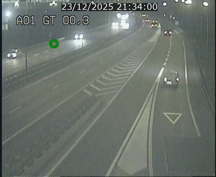 <h2>Traffic live webcam Luxembourg Croix de Gasperich - A1 direction Kirchberg - BK 0.3</h2>