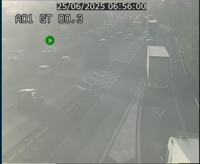 <h2>Traffic live webcam Luxembourg Croix de Gasperich - A1 direction Kirchberg - BK 0.3</h2>