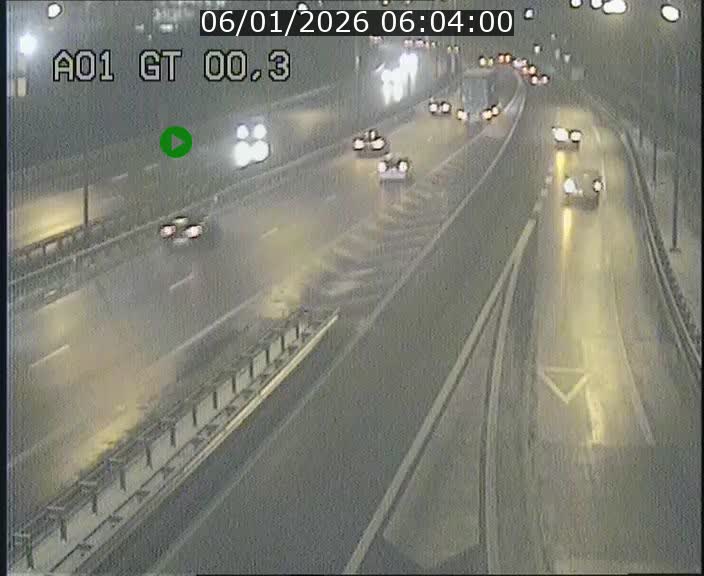 <h2>Traffic live webcam Luxembourg Croix de Gasperich - A1 direction Kirchberg - BK 0.3</h2>