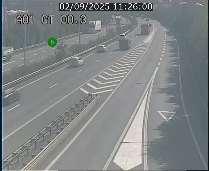 <h2>Traffic live webcam Luxembourg Croix de Gasperich - A1 direction Kirchberg - BK 0.3</h2>