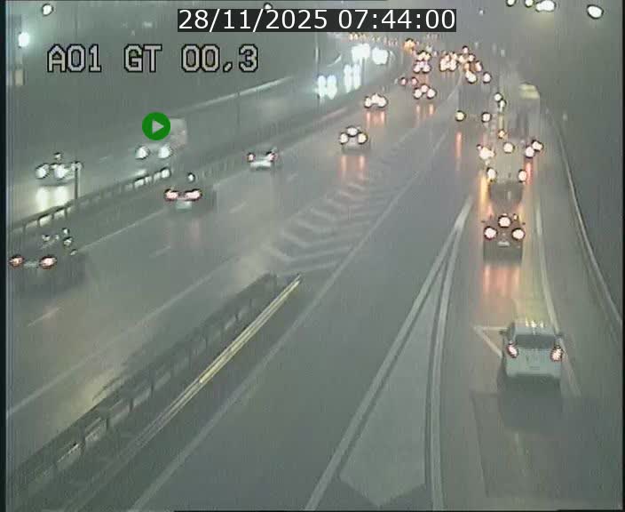 <h2>Traffic live webcam Luxembourg Croix de Gasperich - A1 direction Kirchberg - BK 0.3</h2>