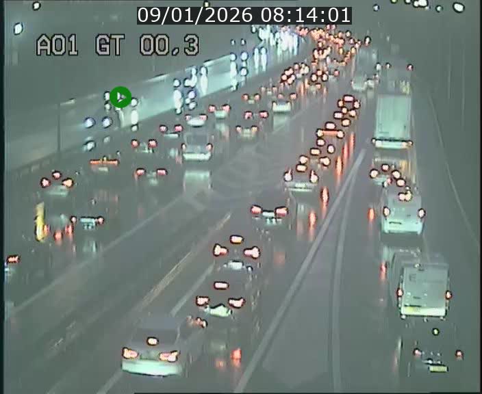 <h2>Traffic live webcam Luxembourg Croix de Gasperich - A1 direction Kirchberg - BK 0.3</h2>