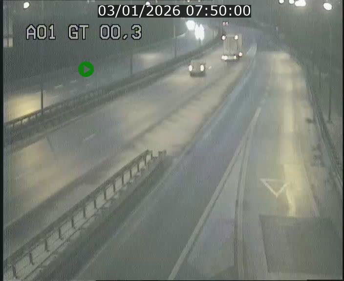 <h2>Traffic live webcam Luxembourg Croix de Gasperich - A1 direction Kirchberg - BK 0.3</h2>