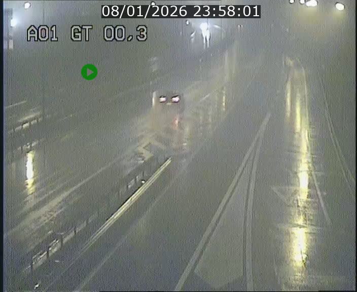 Traffic live webcam Luxembourg Croix de Gasperich - A1 direction Kirchberg - BK 0.3