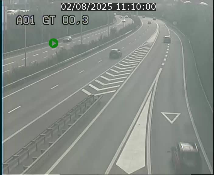 <h2>Traffic live webcam Luxembourg Croix de Gasperich - A1 direction Kirchberg - BK 0.3</h2>