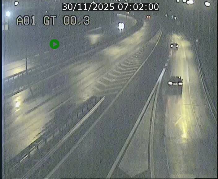 <h2>Traffic live webcam Luxembourg Croix de Gasperich - A1 direction Kirchberg - BK 0.3</h2>