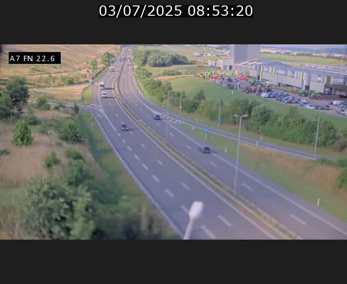 <h2>Caméra trafic Luxembourg - A7, Colmar-berg direction Mersch</h2>