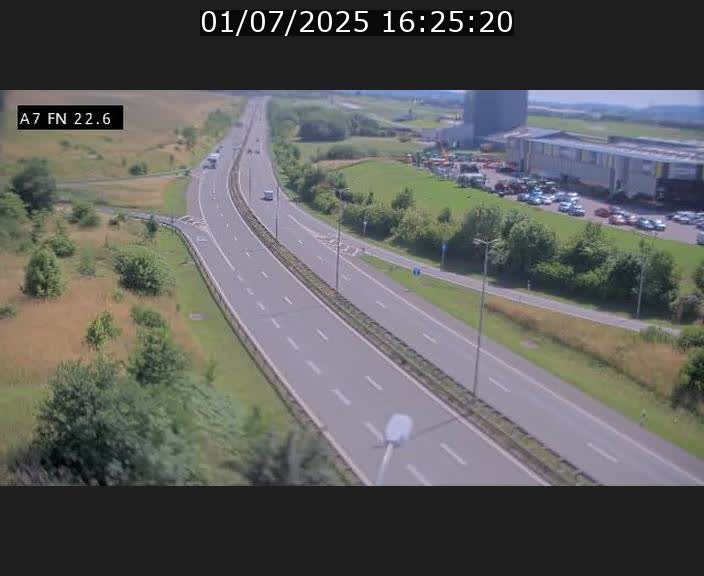 <h2>Caméra trafic Luxembourg - A7, Colmar-berg direction Mersch</h2>