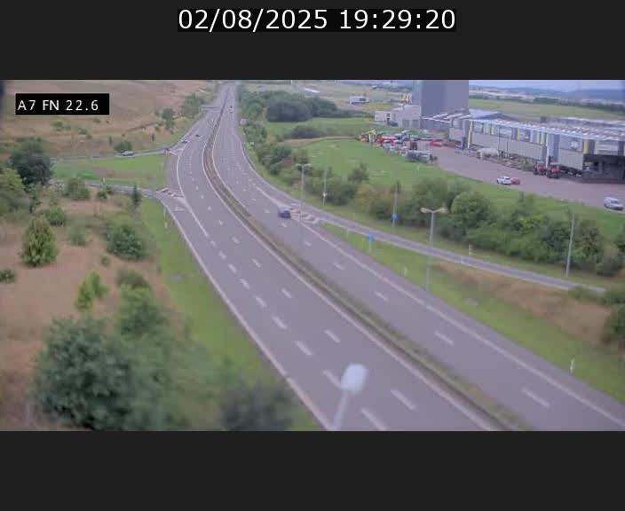 <h2>Caméra trafic Luxembourg - A7, Colmar-berg direction Mersch</h2>