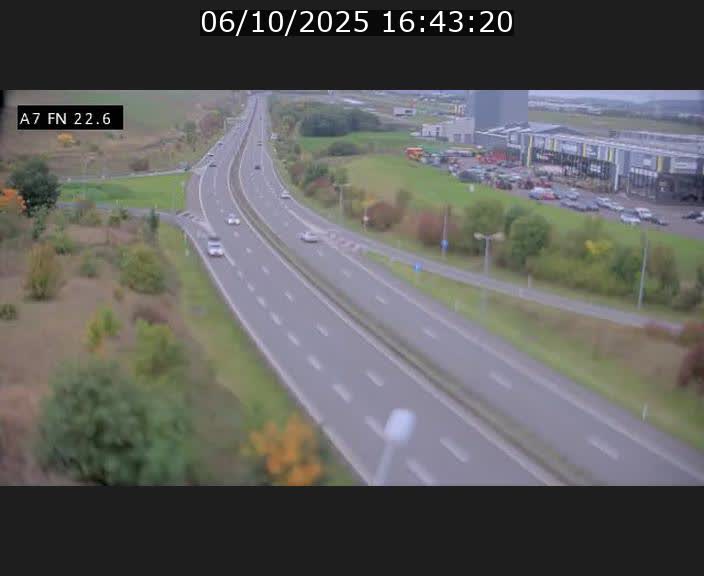 <h2>Caméra trafic Luxembourg - A7, Colmar-berg direction Mersch</h2>