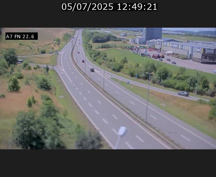 <h2>Caméra trafic Luxembourg - A7, Colmar-berg direction Mersch</h2>