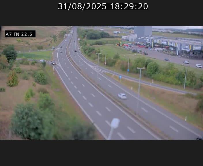 <h2>Caméra trafic Luxembourg - A7, Colmar-berg direction Mersch</h2>