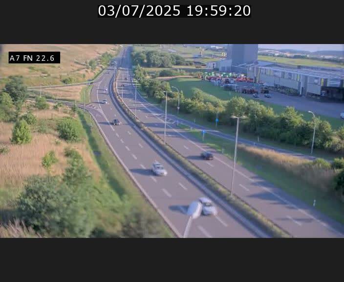 <h2>Caméra trafic Luxembourg - A7, Colmar-berg direction Mersch</h2>
