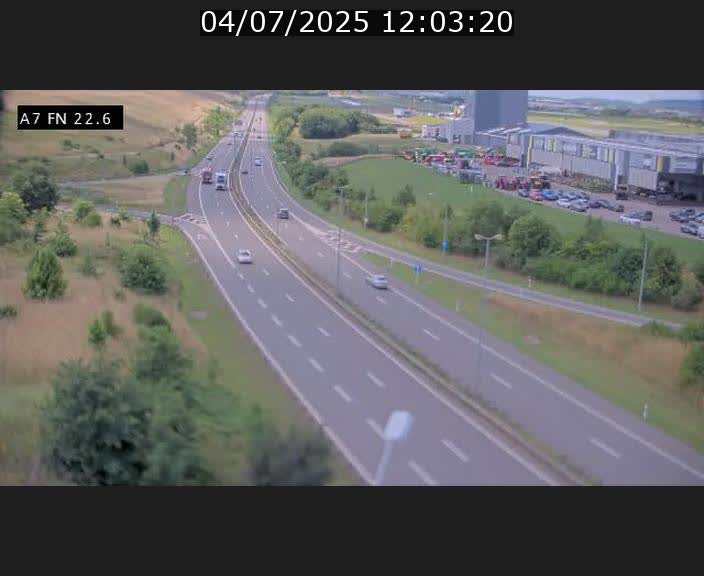 <h2>Caméra trafic Luxembourg - A7, Colmar-berg direction Mersch</h2>