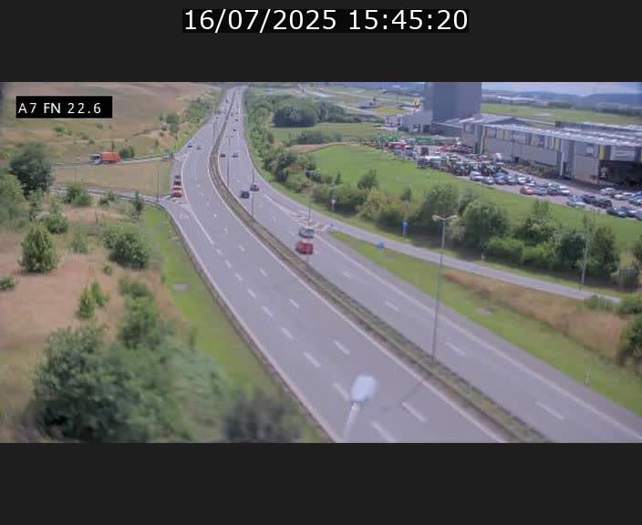 <h2>Caméra trafic Luxembourg - A7, Colmar-berg direction Mersch</h2>