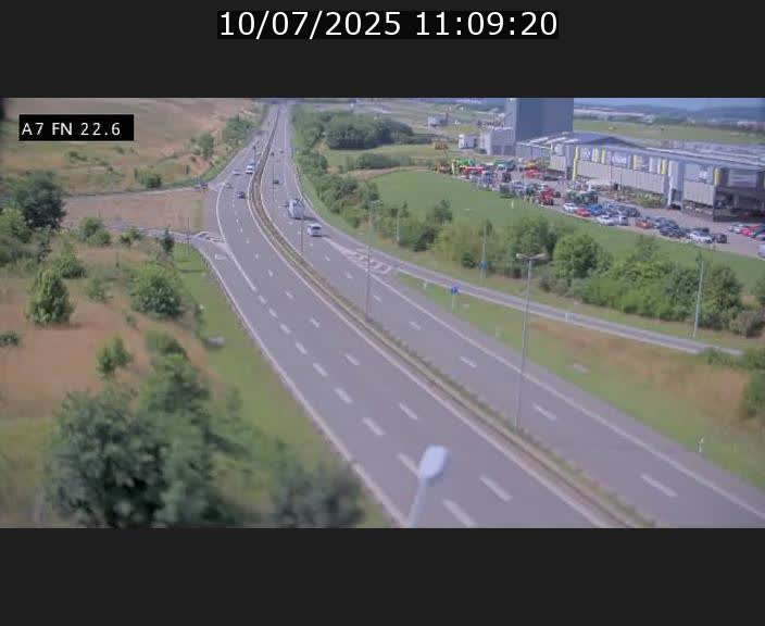 <h2>Caméra trafic Luxembourg - A7, Colmar-berg direction Mersch</h2>