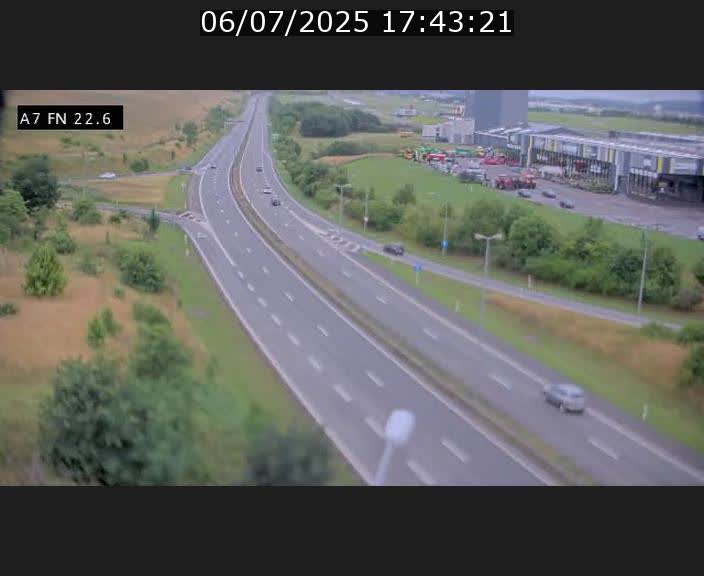 <h2>Caméra trafic Luxembourg - A7, Colmar-berg direction Mersch</h2>