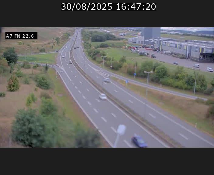 <h2>Caméra trafic Luxembourg - A7, Colmar-berg direction Mersch</h2>