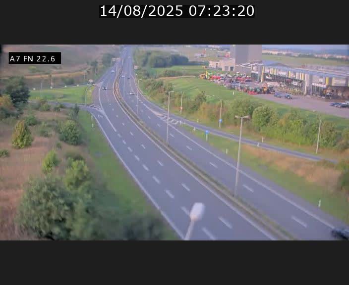 <h2>Caméra trafic Luxembourg - A7, Colmar-berg direction Mersch</h2>