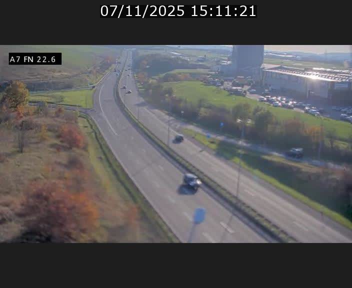 <h2>Caméra trafic Luxembourg - A7, Colmar-berg direction Mersch</h2>