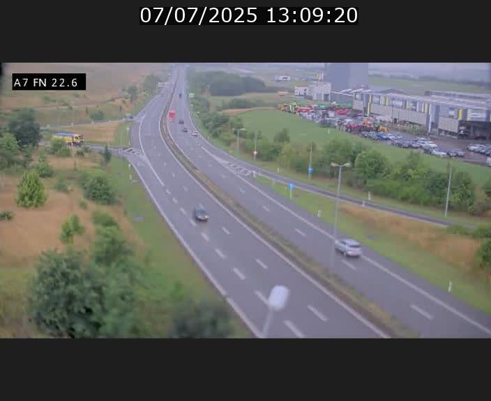 <h2>Caméra trafic Luxembourg - A7, Colmar-berg direction Mersch</h2>