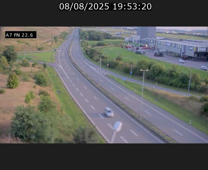 <h2>Caméra trafic Luxembourg - A7, Colmar-berg direction Mersch</h2>