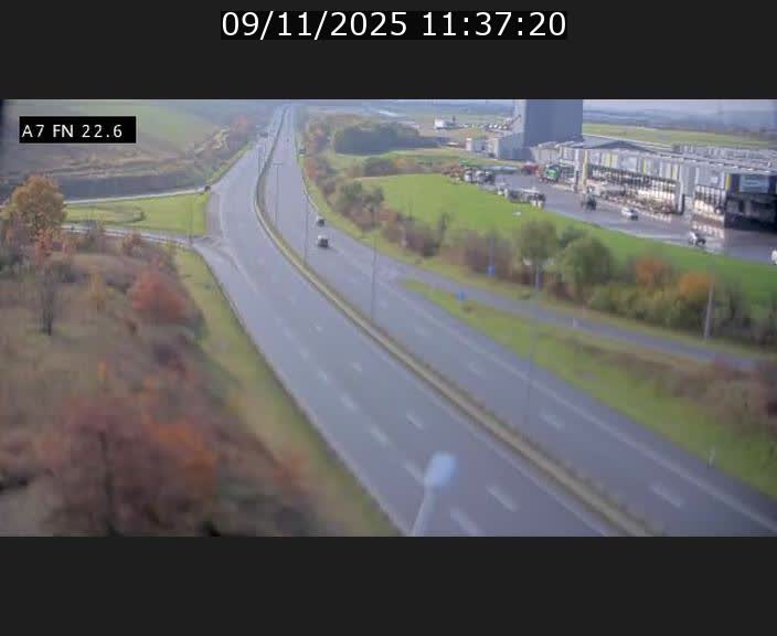 <h2>Caméra trafic Luxembourg - A7, Colmar-berg direction Mersch</h2>