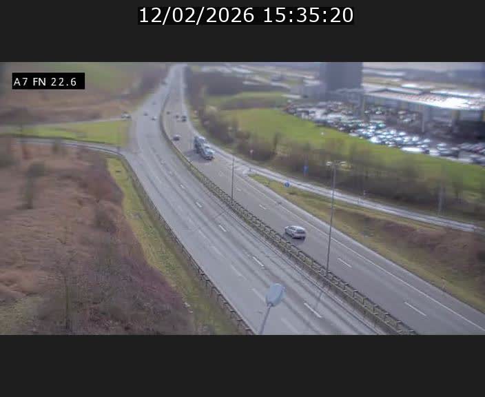 <h2>Caméra trafic Luxembourg - A7, Colmar-berg direction Mersch</h2>
