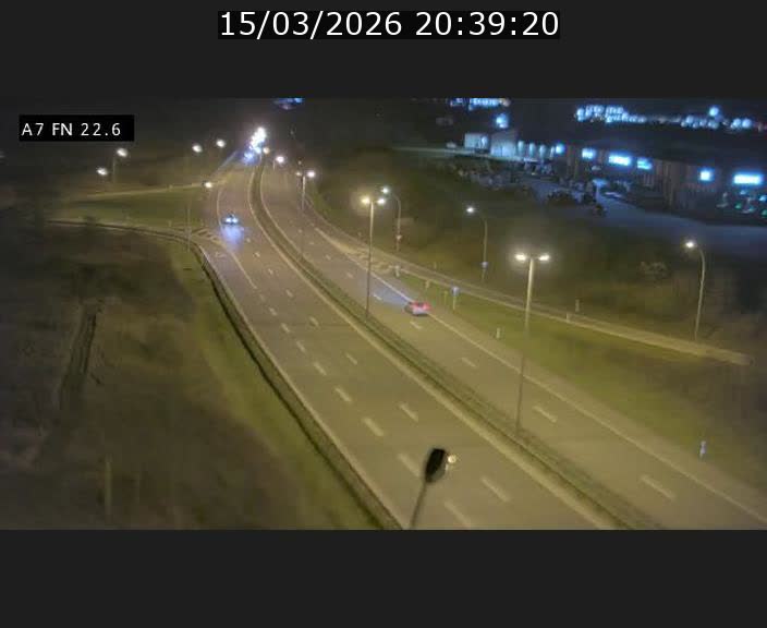 Caméra trafic Luxembourg - A7, Colmar-berg direction Mersch