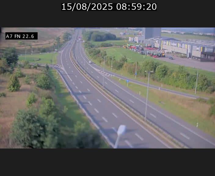 <h2>Caméra trafic Luxembourg - A7, Colmar-berg direction Mersch</h2>